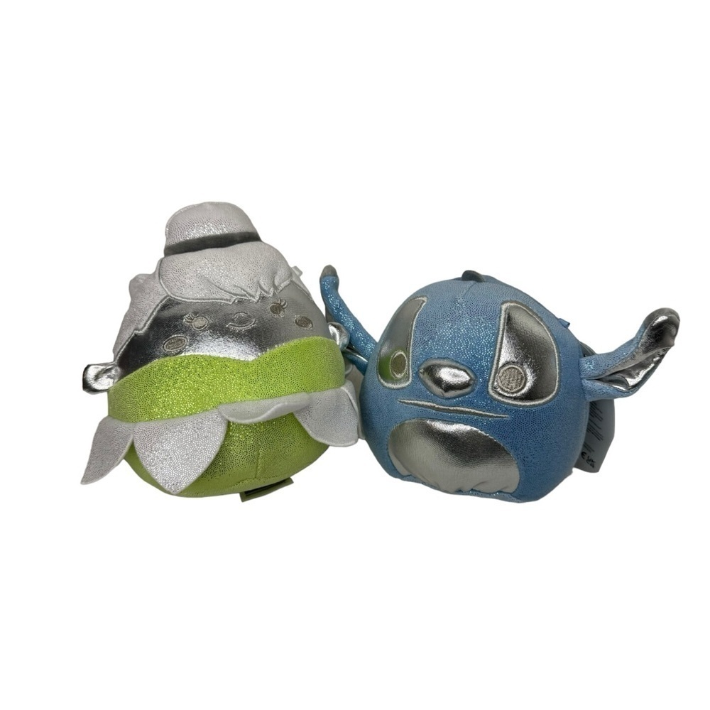 Squishmallows Disney 100 Stitch Tinkerbell‎ Set 5”